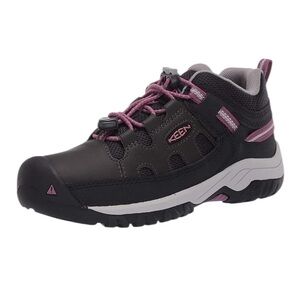 Keen Targhee Hiking Shoes Black Purple Sneakers Sz 5 Walking Outdoor Waterproof